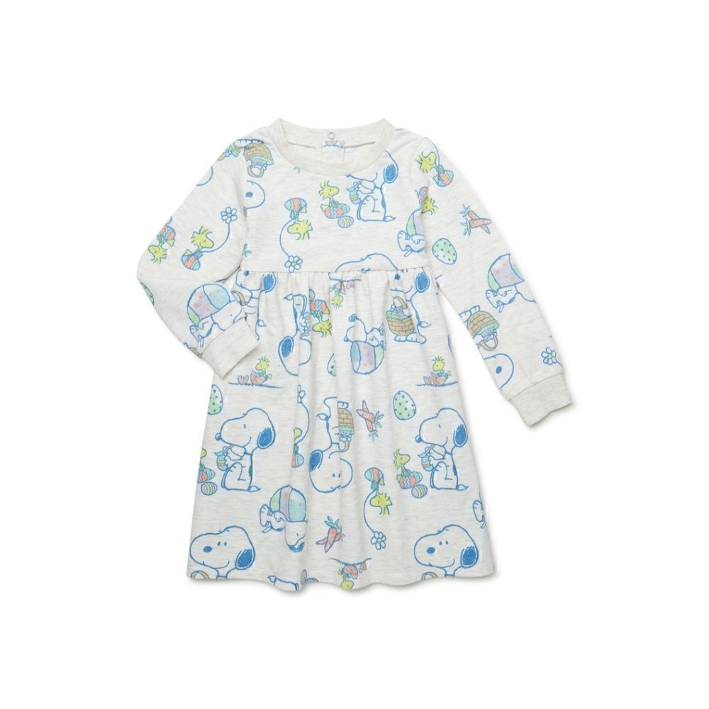 NWT Toddler Peanuts Snoopy Spring Easter Girl Dress
